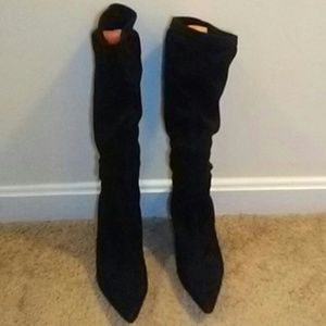 Stretchy Snug Fit Elastic Knee High Boots